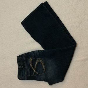 Silver Aiko Jeans Size 36